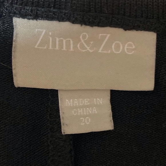 Zim & Zoe Colorblock Knit Top | Lightweight Sweater | 3/4 Sleeves - Picture 6 of 11